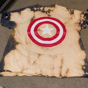 Marvel Captain America bleached tee